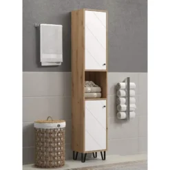 Trendteam Kolomkast Touch - 36 x 29 x 191 cm - Artisan Oak
