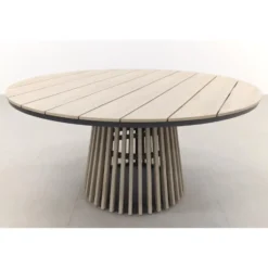 Trinxa ronde tuintafel Ø148 cm. - lichtgrijs