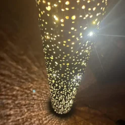 Trio Leuchten Vloerlamp Taco - zwart - 13x103 cm
