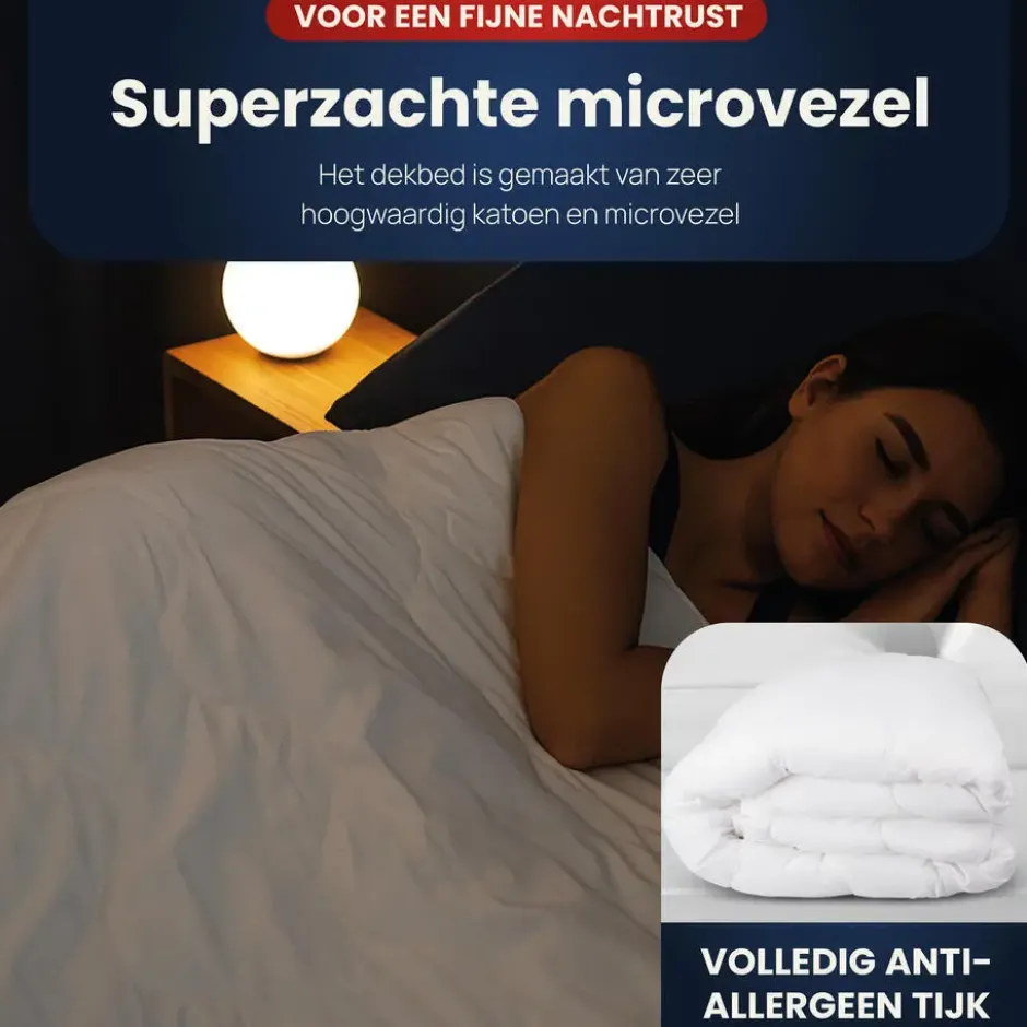 Troonz Dekbed Portofino Royal Enkel - Dekbed 140 x 220