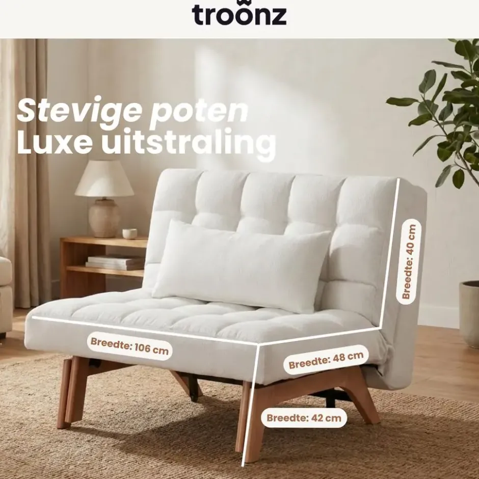 Troonz Slaapstoel Amalfi