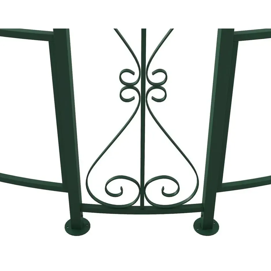 Tuinpaviljoen TILCARA - 300 cmx300 cmx198 cm - Dennengroen Metaal