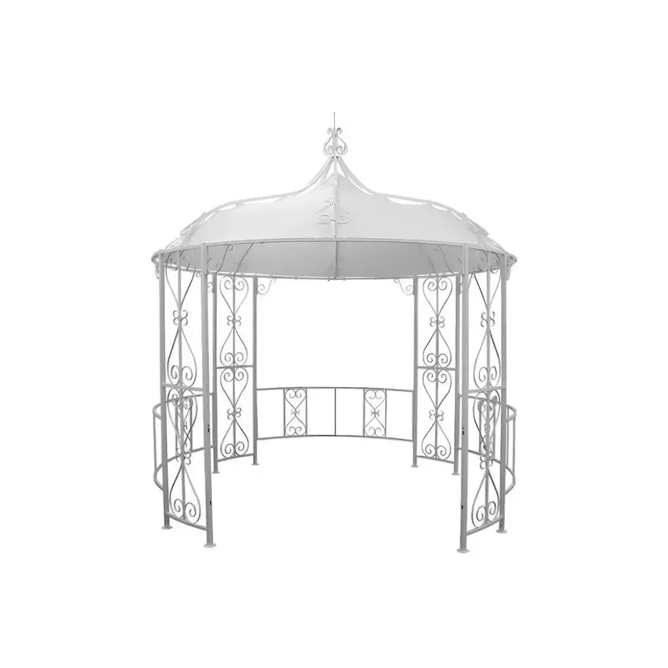 Tuinpaviljoen TILCARA - 300 cmx300 cmx198 cm - Wit Metaal