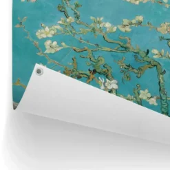 Tuinposter Van Gogh - Amandelbloesem - 60 x 80 - Blauw