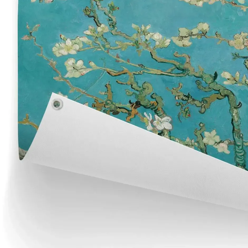 Tuinposter Van Gogh - Amandelbloesem - 60 x 80 - Blauw