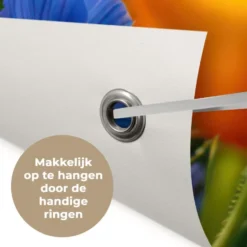 Tuinposter 120x80 cm Bloemen - Klaprozen - Kleurrijk - Natuur