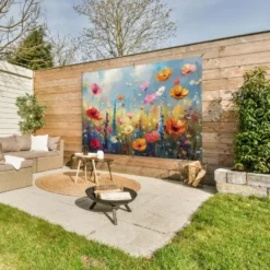 Tuinposter 180x120 cm Bloemen - Natuur - Botanisch - Kunst