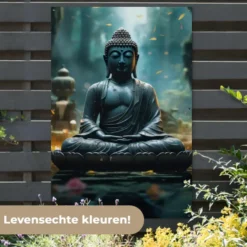 Tuinposter 120x180 cm Boeddha - Beeld - Buddha - Zen - Kunst - Boedha