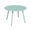 Tuin salontafel MIRMANDE - 60 cmx60 cmx34 cm - Amandelgroen Metaal