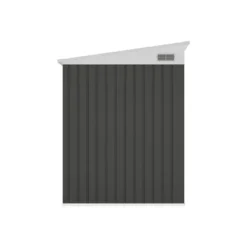 Tuinschuur DAXTON - 141 cmx195 cmx170 cm - Antracietgrijs Metaal