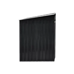 Tuinschuur MANSO - 183 cmx109 cmx170 cm - Antracietgrijs Metaal