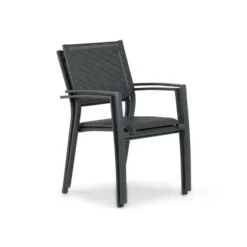 Tuinstoel stapelbaar Aluminium Grijs-antraciet Lifestyle Garden Furniture Sella