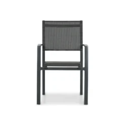 Tuinstoel stapelbaar Aluminium Grijs-antraciet Lifestyle Garden Furniture Sella