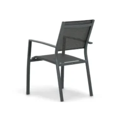 Tuinstoel stapelbaar Aluminium Grijs-antraciet Lifestyle Garden Furniture Sella