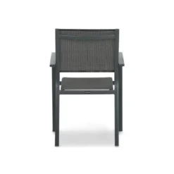 Tuinstoel stapelbaar Aluminium Grijs-antraciet Lifestyle Garden Furniture Sella