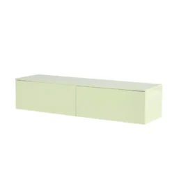 Tv-meubel Glanzend Lichtgroen - 160x45x35cm - Frihamn
