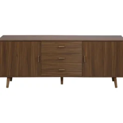 Tv-meubel Imre - walnootkleur - 66x176x40 cm