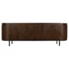 Tv-meubel Mangohout Donkerbruin - 170x45x57cm - 3 Deuren - Tora