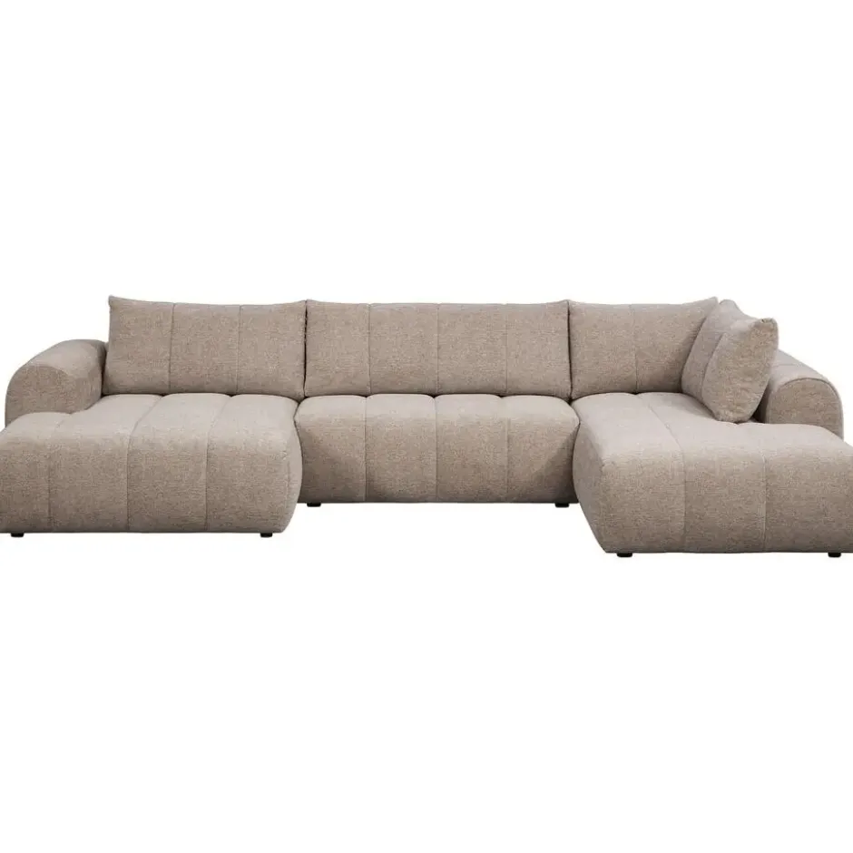 U-bank Juliette rechts - Raven - taupe