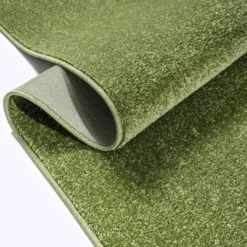 Uni Effen Vloerkleed Laagpolig Groen - 160x230 CM