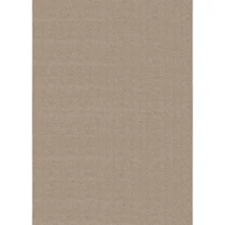 Uni Effen Vloerkleed Laagpolig Beige - 120x170 CM