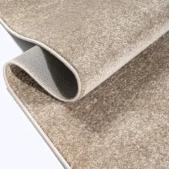 Uni Effen Vloerkleed Laagpolig Beige - 120x170 CM