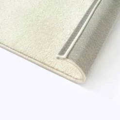 Uni Effen Vloerkleed Laagpolig Creme - 160x230 CM
