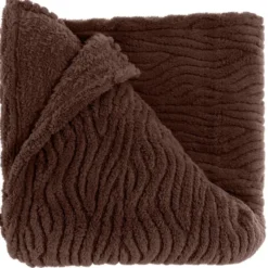 Unique Living - Plaid Clio 150x200cm - Rocky Brown