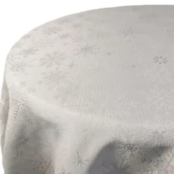 Unique Living - Tafelkleed Crystal - 160cm - Zilver