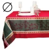 Unique Living - Tafelkleed Oliver - 180x180cm - Rood