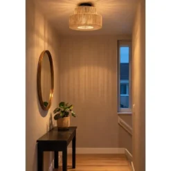 Urban Interiors - Plafondlamp - Bern Jute - Ø36