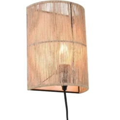 Urban Interiors - Wandlamp Diro Jute 26x18x11