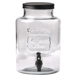 Urban Living Drank dispenser Beverages - 5.3 Liter - kraantje - glas