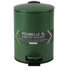 Urban Living Pedaalemmer Toulon - donkergroen - 3L - metaal