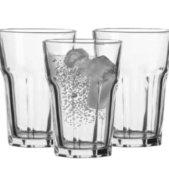 Urban Living Waterglazen Vegas - transparant glas - 3x - 350 ml