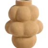 Vaas Beau - bruin - keramiek - 25x18,5x19,8 cm