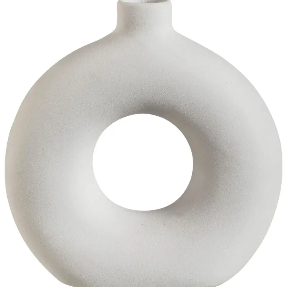 Vaas Linea - wit - keramiek - 23x22x7 cm