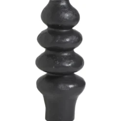 Vaas Noah - zwart - keramiek - 33,5xØ13,5 cm