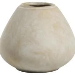 Vaas Noor - beige - keramiek - 13,5xØ16 cm