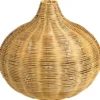 Vaas Rattan - naturel - 27,5xØ29 cm
