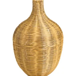 Vaas Rattan - naturel - 34xØ22 cm