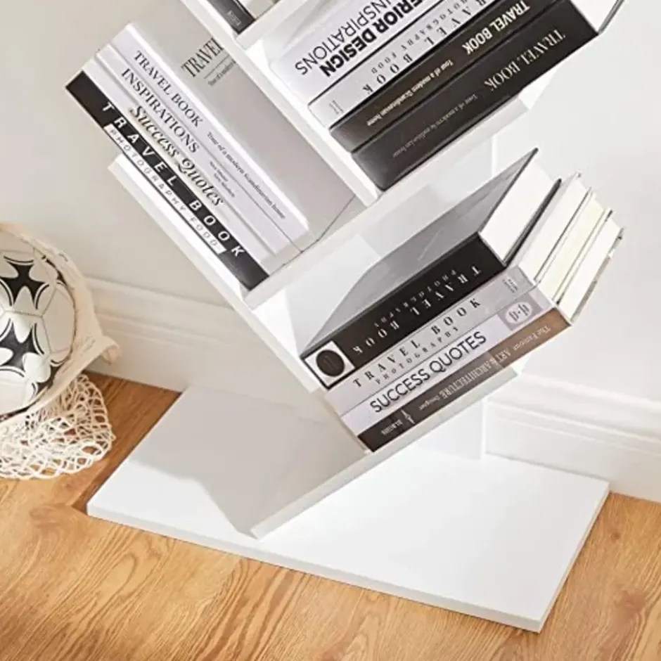 Vasagle Vintage Boekenkast - Boekenplanken - Opbergruimte Voor Boeken