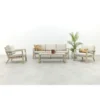 VDG Hugo stoel-bank loungeset - Latte/Beige