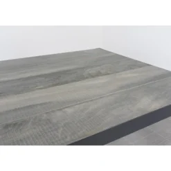 VDG Kings tuintafel 100x100 cm. - Antraciet - Houtlook