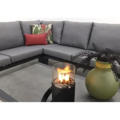 VDG Lagos lounge hoekbank - antraciet - links & rechts