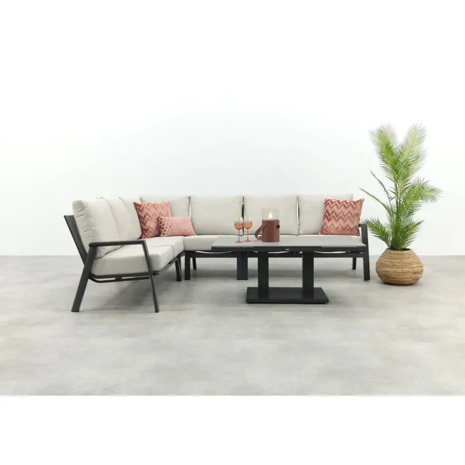 VDG Lagos/Milford loungeset - met verstelbare tafel - links & rechts
