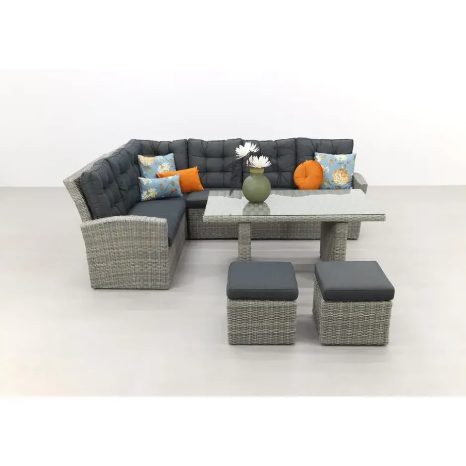 VDG - Lounge/diningset San Marino - Paloma grijs