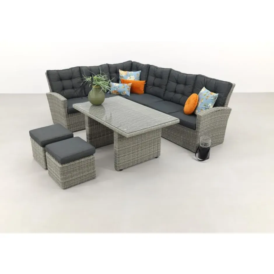 VDG - Lounge/diningset San Marino - Paloma grijs