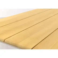 VDG Ohio/Alaska tuinset - teak/aluminium - mokka -240x100 cm