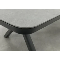 VDG Ponto dining tuintafel keramiek 220x100 cm. - Royal Grey
